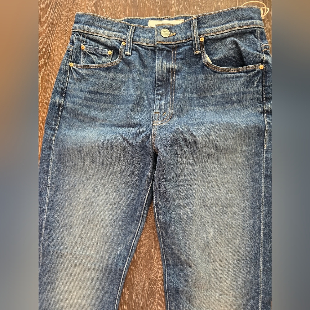 New MOTHER SUPERIOR blue jeans SIZE 27 - Picture 14 of 15